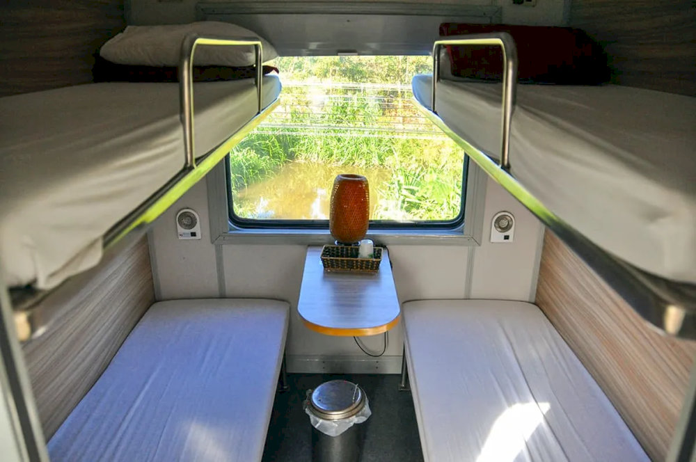 The overnight train in Vietnam provides a comfortable bed, genuine cultural interaction, and spectacular scenery 